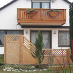 Sichtschutzelemte aus Holz